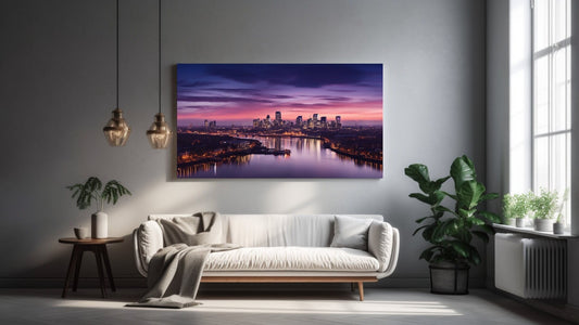 Beauty of London Canvas Print
