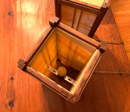 Greene and Greene box lamp