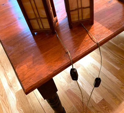 Greene and Greene box lamp