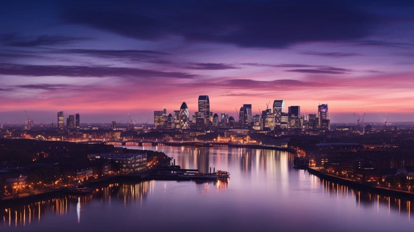 Beauty of London Canvas Print